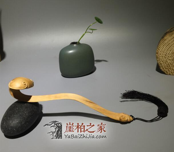 太行崖柏木雕如意 融合文玩雅趣與家居風(fēng)水的原木藝術(shù)